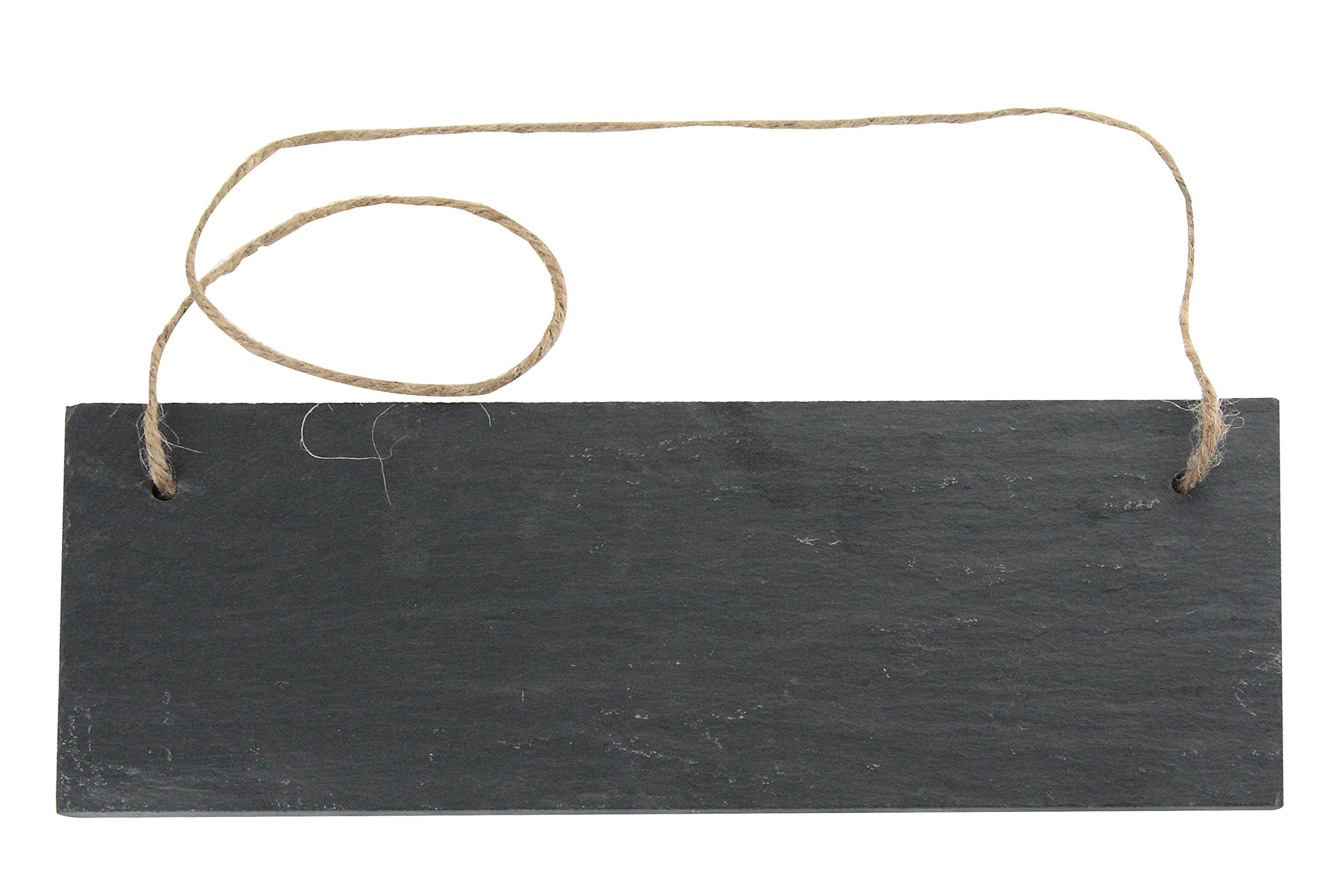 Apollo 4570 Slate Door Sign, Stone, Grey, 25 x 10 x 0.5 cm