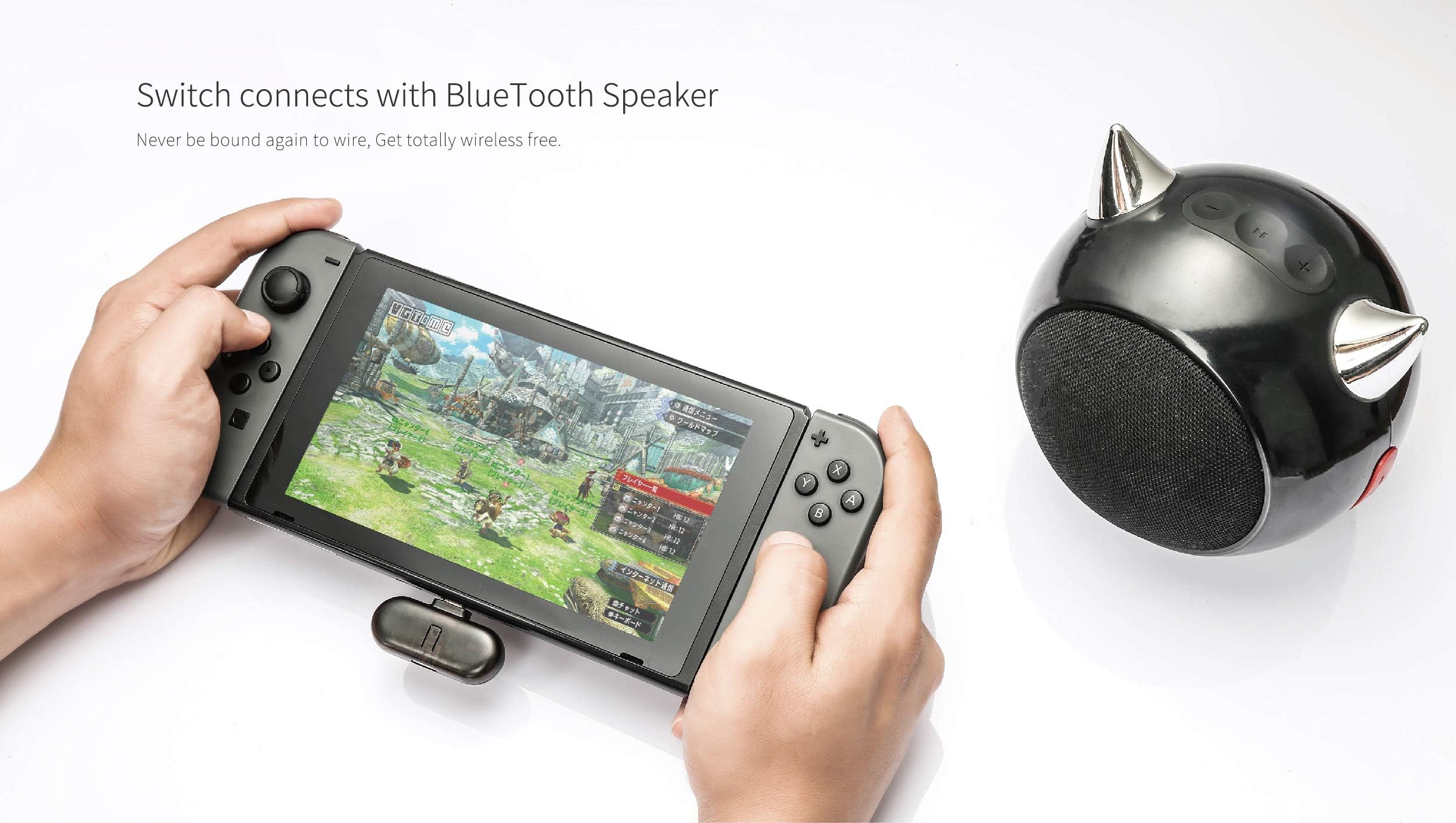 GULIKIT Route+ Bluetooth Wireless Audio USB Transceiver Compatible with Nintendo Switch