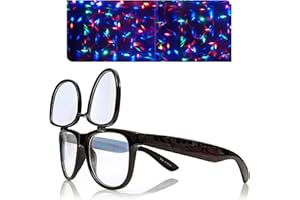 Alternative Imagination Premium Double Diffraction Glasses, Ideal for Raves, Festivals