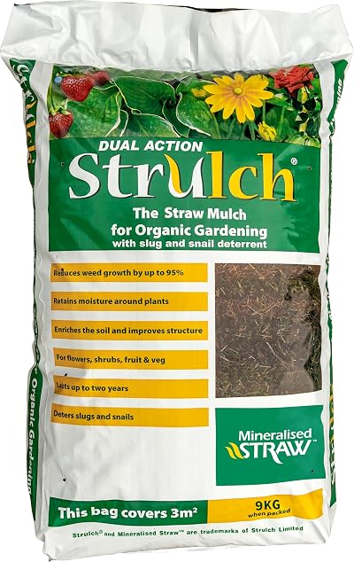 Strulch Mineralised Straw Mulch 100L – Brand Strulch Garden Mulch