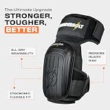 Thunderbolt Black Diamond Knee Pads Gel Double Gel Kevlar Stitching view 3