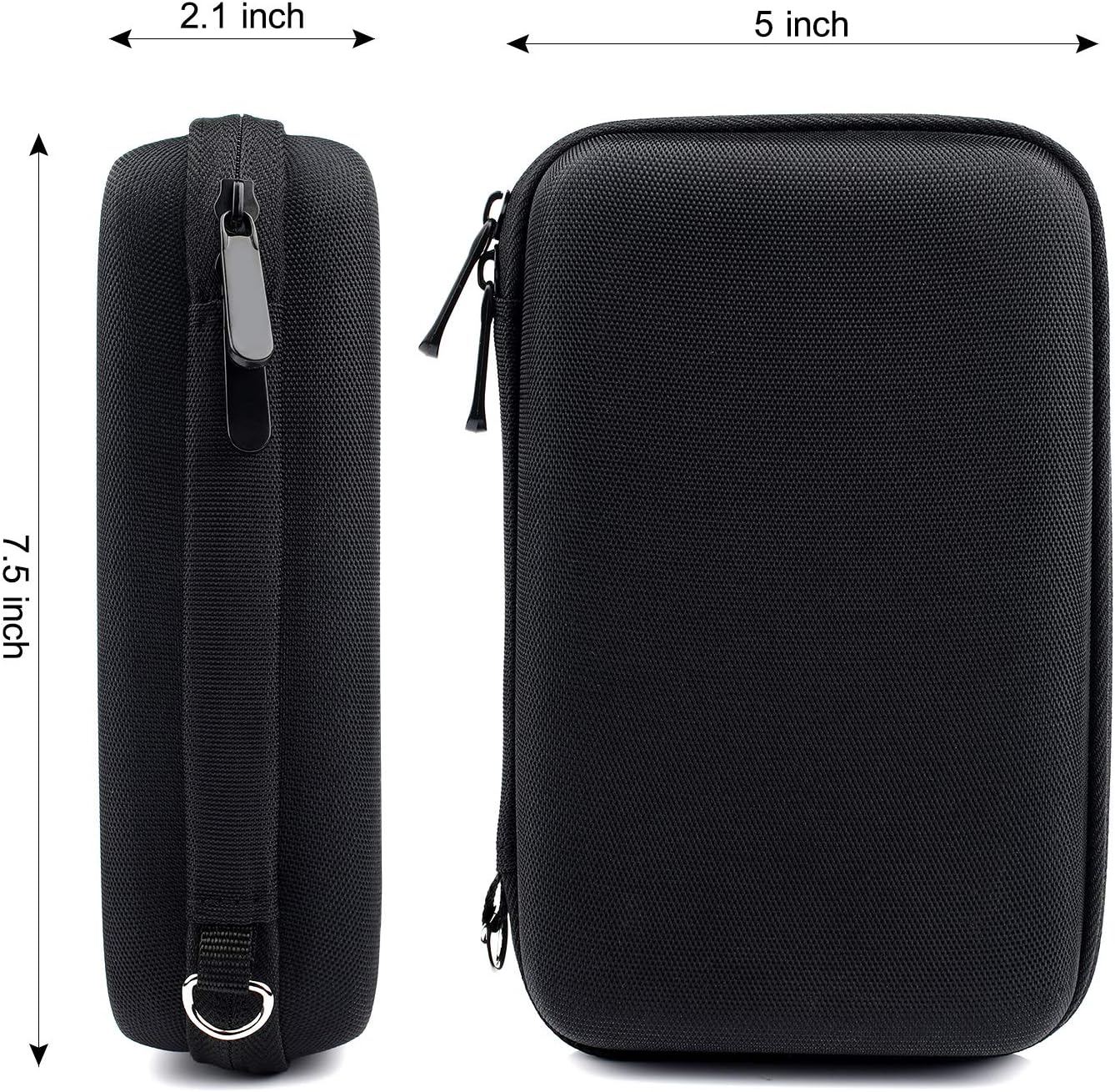 Momen Nintendo Switch Game Case of 72 in 1Cartridges Protective and Hard Storage Carrying Organizer Holders Bag with Double Zipper for Nintendo 3DS/2DS DS microSD Memory Cards(Black): Computers & Accessories