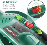 POSENPRO 20V Cordless Leaf Blower with Battery and Charger 2 Speeds 130 MPH view 4