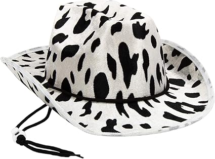Chapeu estampa de vaca Clearance