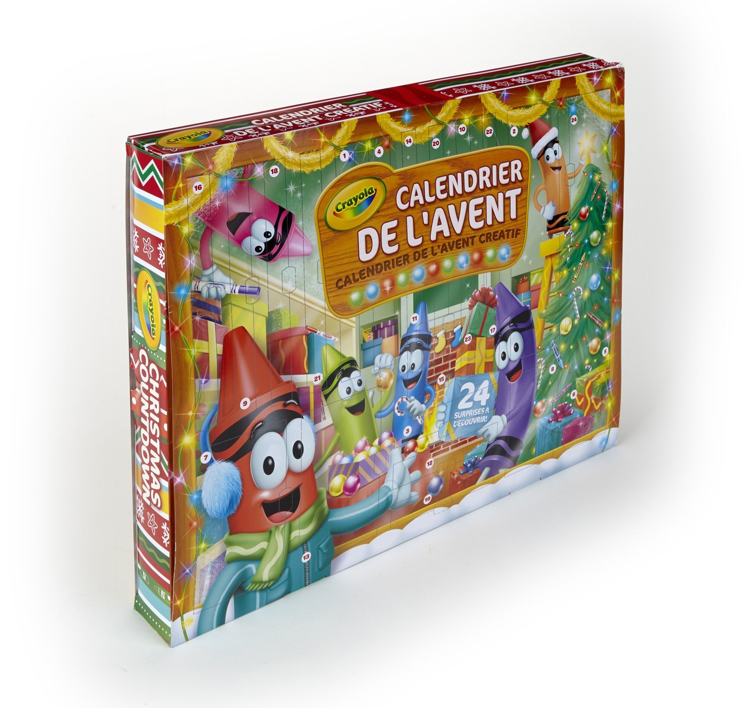 Résultat de recherche d'images pour "calendrier crayola 2017"