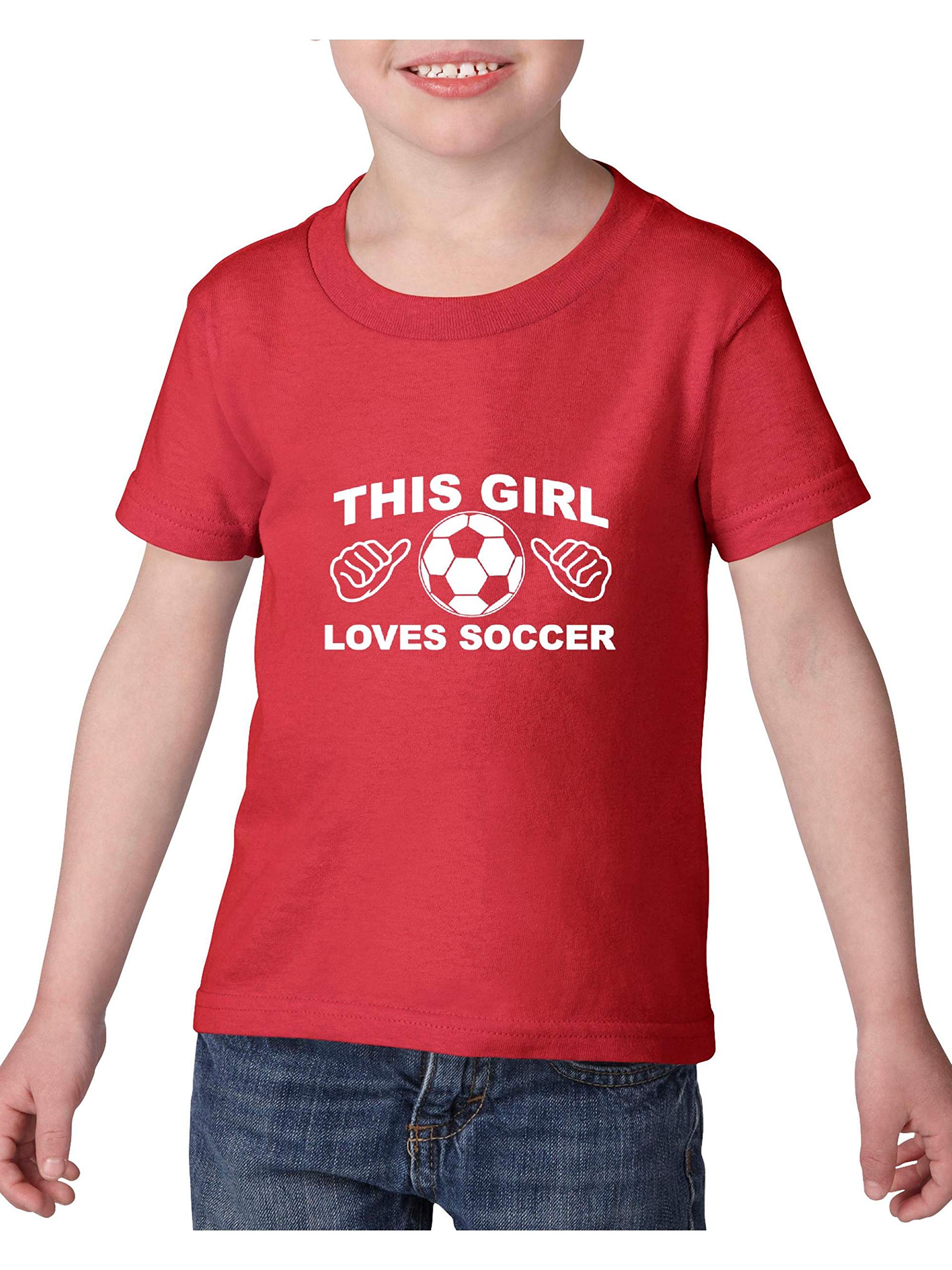 Soccer This Girl Loves Soccer Games Team Apparel Heavy Tee 9413 Shirts