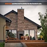 IZODEKOR 3D Wall Panels Brick Effect Cladding Stone Look 2 cm Thick view 5