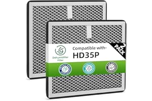 Sikidink Sentinel HD35P HS35 Filters Compatible with Alorair CrawlSpace Dehumidifiers,MERV-1, 9.4 x 8 x 0.4 inches(2 Pack)