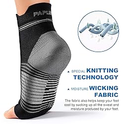 Plantar Fasciitis Sock (6 Pairs) for Men and