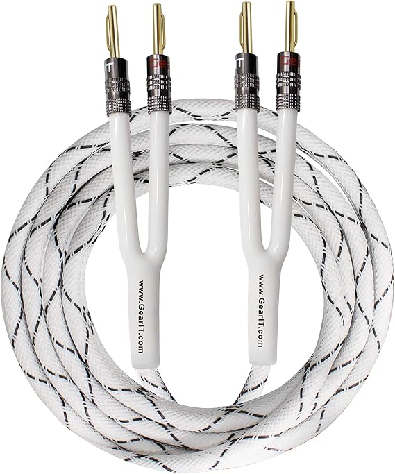 GearIT 14AWG Premium Heavy Duty Braided Speaker Wire Amazon.co.uk