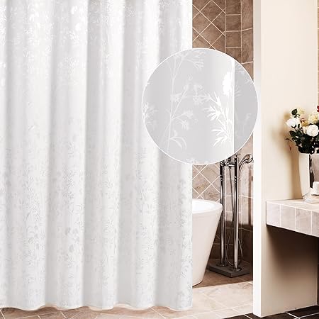 Camal Shower Curtains Waterproof Polyester Fabric Shower Curtain