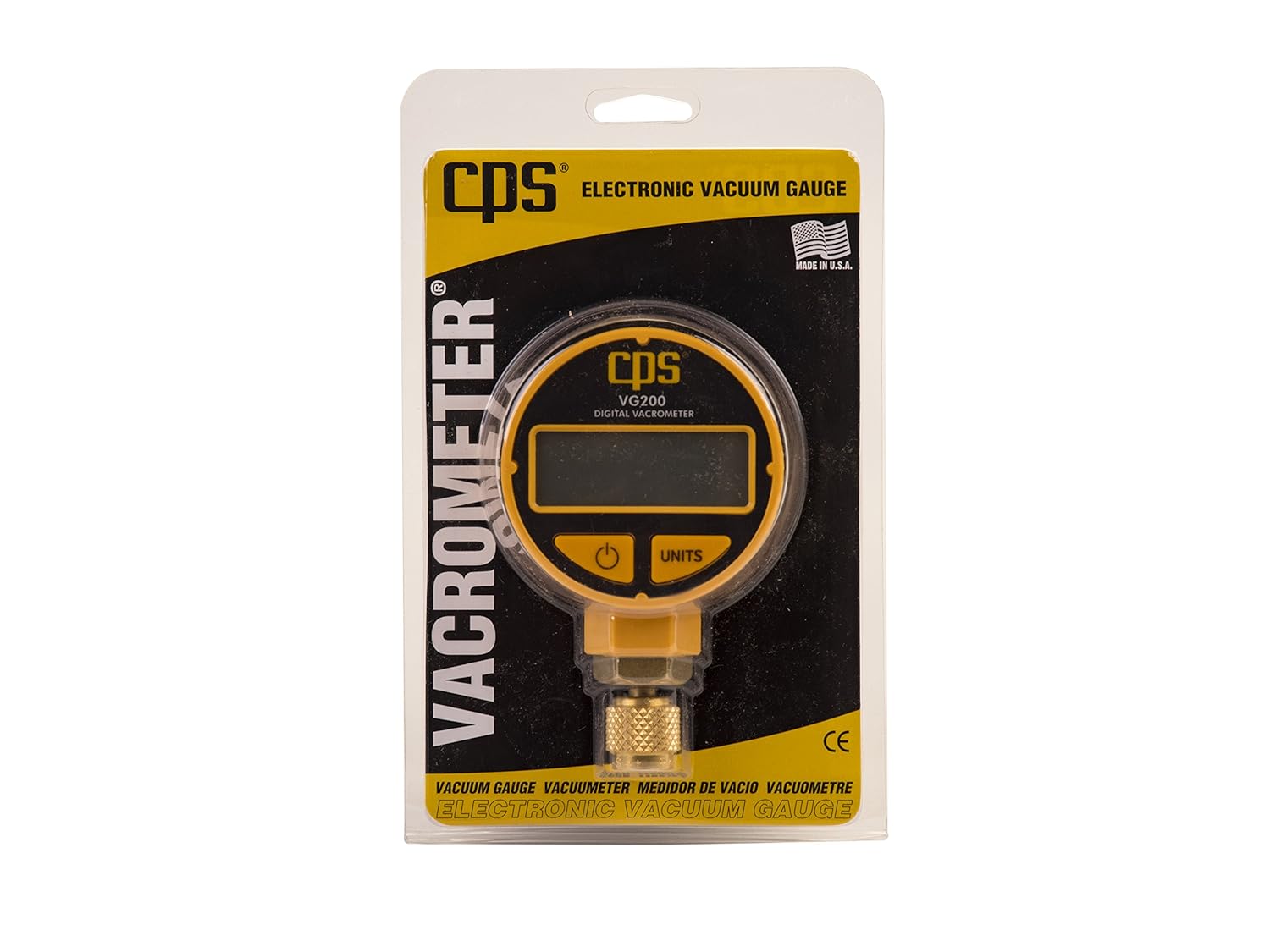 CPS VG200 Vacuum Gauge with Digital LCD Display eBay