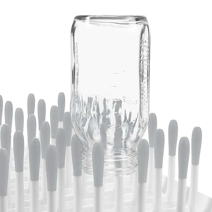 Image 3 - OXO Tot Bottle Drying Rack, Gray