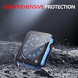 Misxi 2 Pack Hard PC Case with Tempered Glass