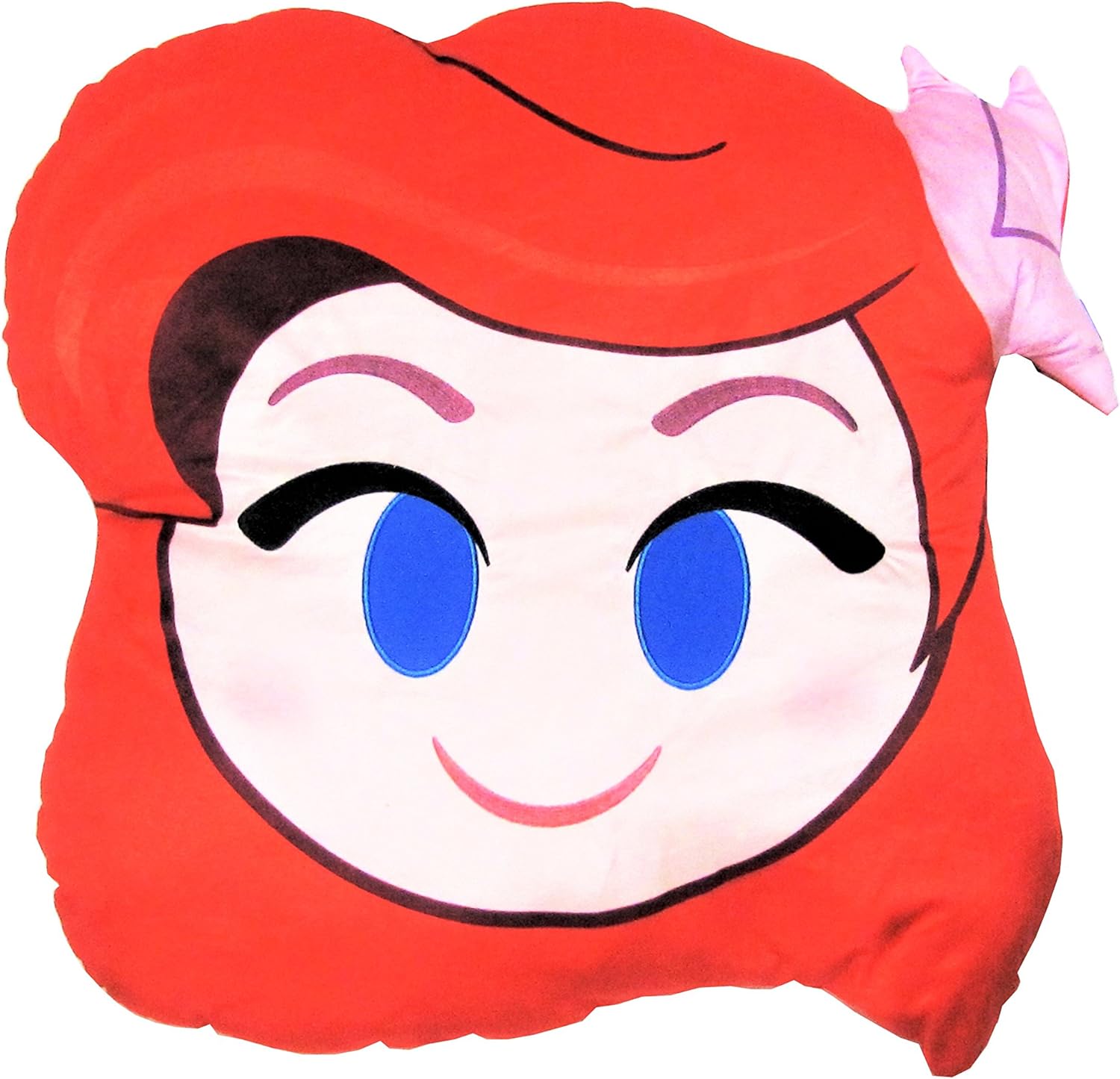 Amazon Com Disney The Little Mermaid Ariel Plush Emoji Pillow Toys Games