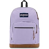 JanSport Right Pack Backpack - Durable Daypack with Padded 15" Laptop Sleeve, Spacious Main Compartment & Integrated Water Bottle Pocket - Pastel Lilac
