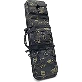 Silfrae Shotgun Bag Tactical Rifle Case Shotgun Backpack Gun Case
