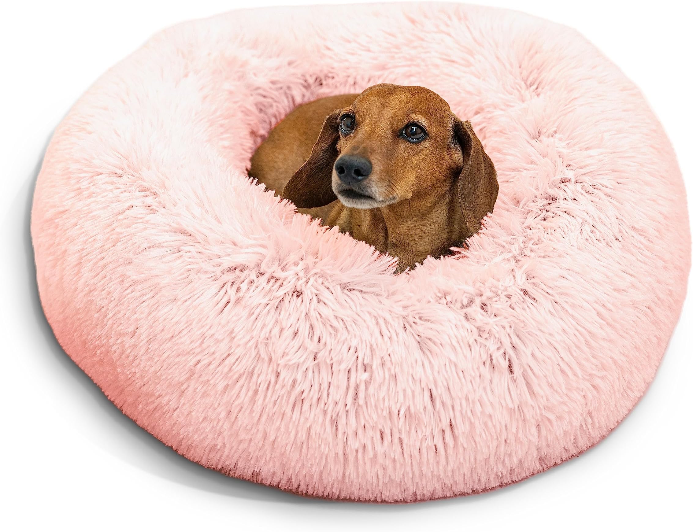Best Friends by Sheri The Original Calming Donut Cat and Dog Bed in
