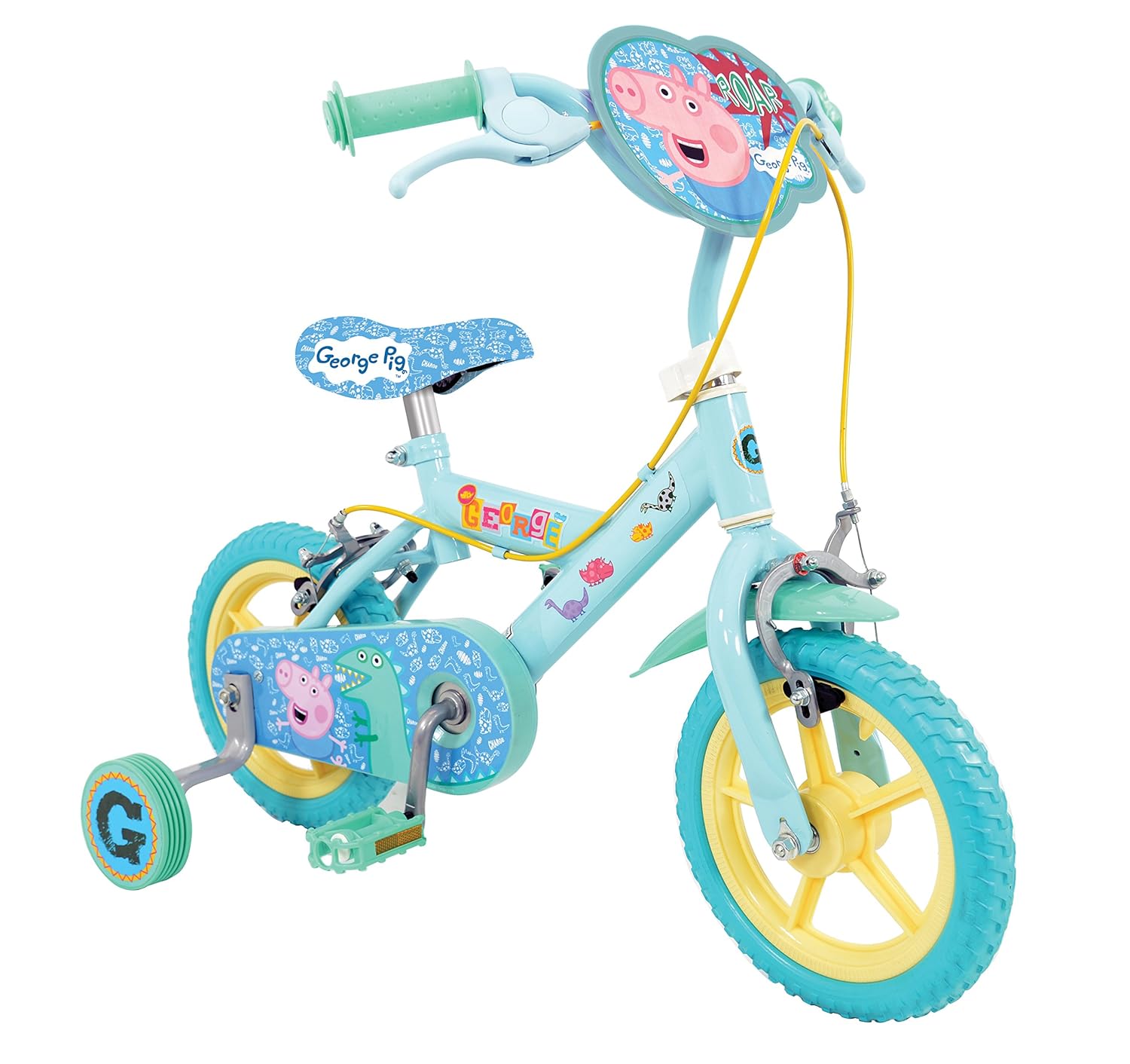blue pig bike
