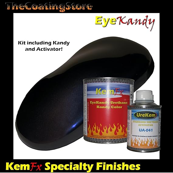 EyeKandy Black Kandy Urethane Candy Paint Kit Automotive