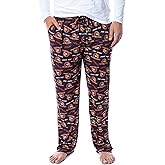 INTIMO Mortal Kombat Mens' Dragon Finish Him Fatality Sleep Pajama Pants
