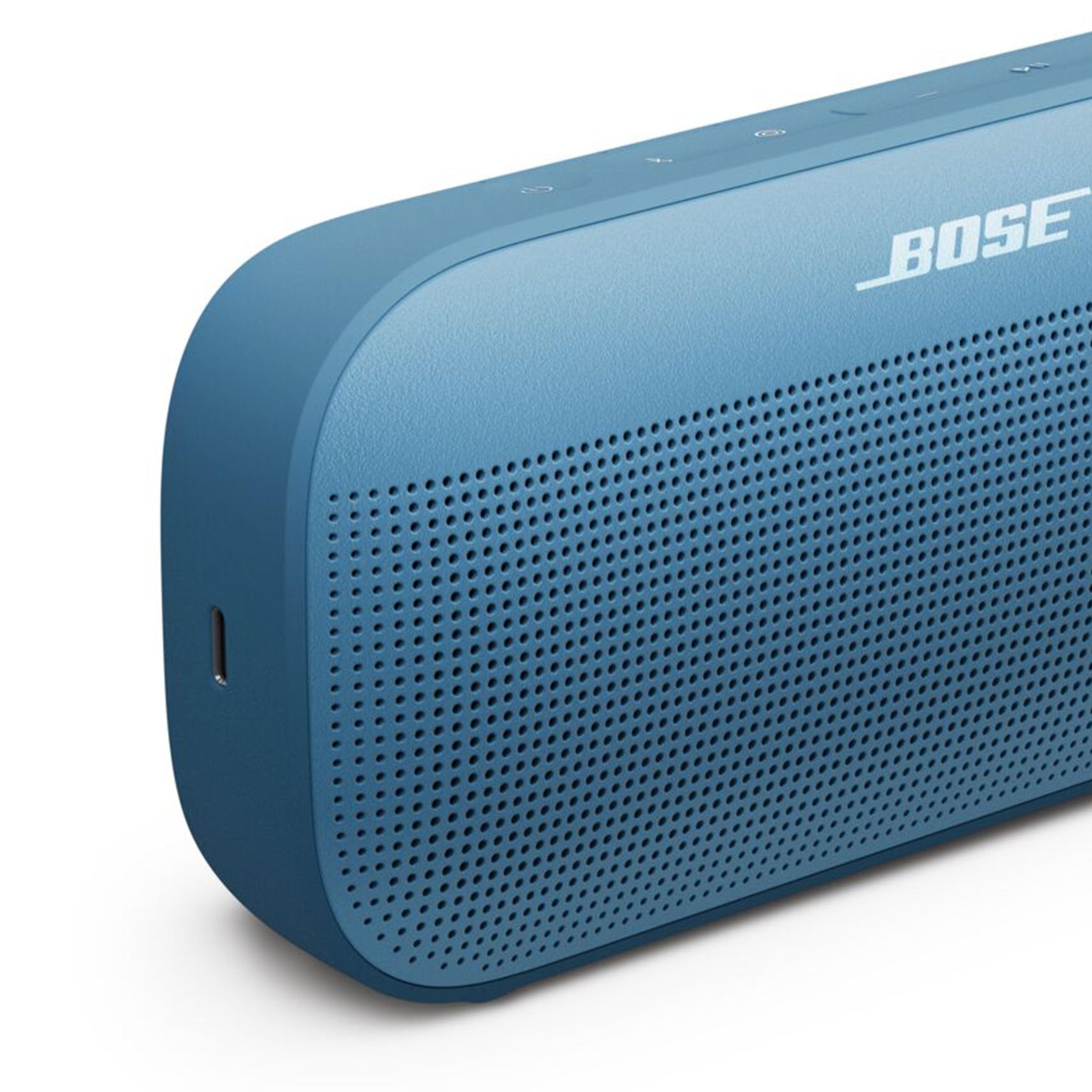 Bose SoundLink Flex Tragbarer Bluetooth Lautsprecher (2. Gen.), Tragbarer Outdoor Lautsprecher, wasserdicht und staubdicht, mit naturgetreuem Klang, bis zu 12 Stunden Akkulaufzeit, Dämmerungsblau 5