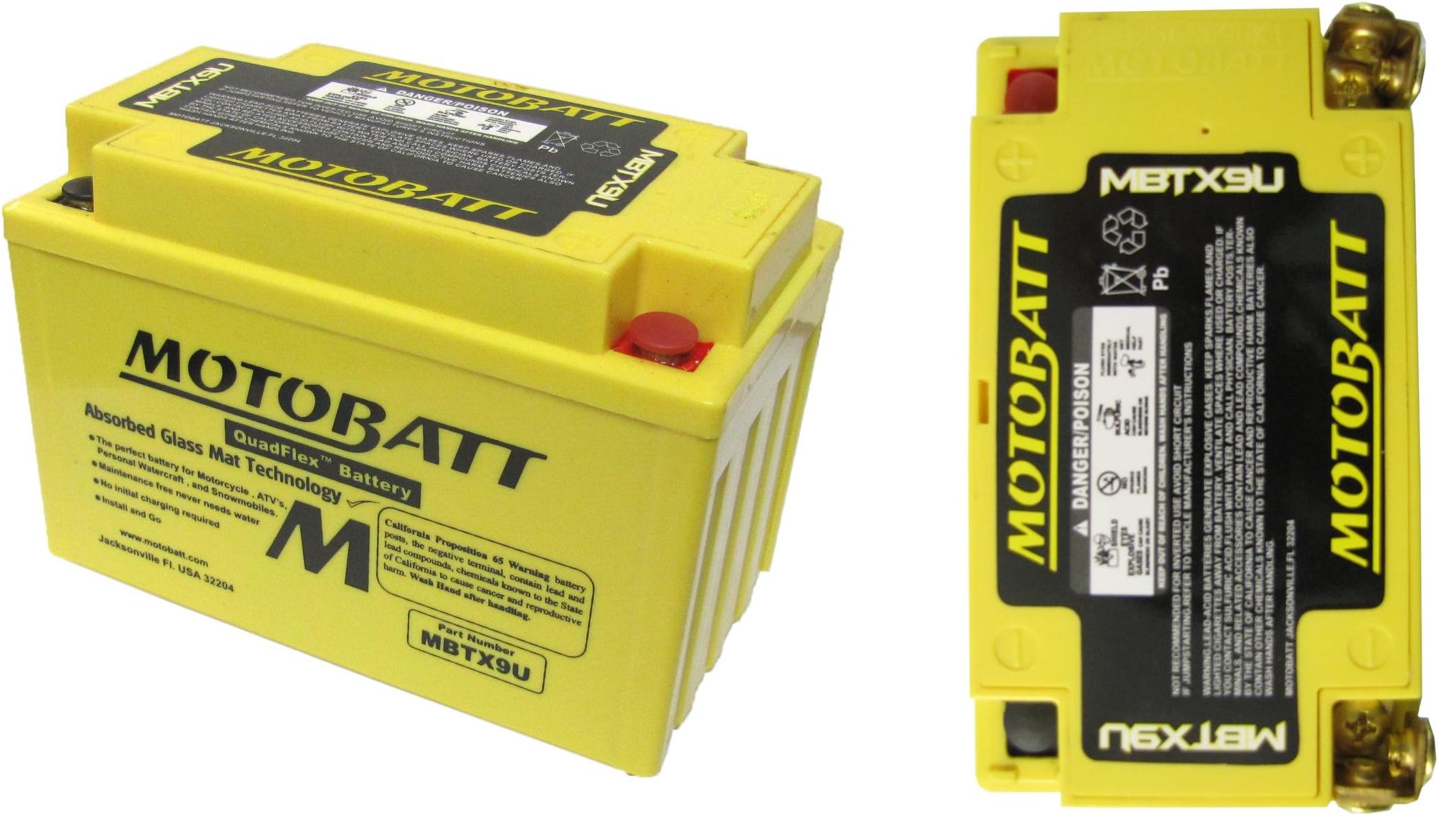 Suzuki GSX-R 750 L3 L/C EFI MBTX9U Motorcycle battery 2013