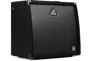 Behringer ULTRATONE KXD12 600 Watt 4 Channel PA System/Keyboard Amplifier with Original 12" Turbosound Speaker, Klark Teknik Multi-FX Processor and FBQ Feedback Detection