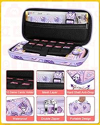 Xinocy for Nintendo Switch Lite 7 in 1 Storage