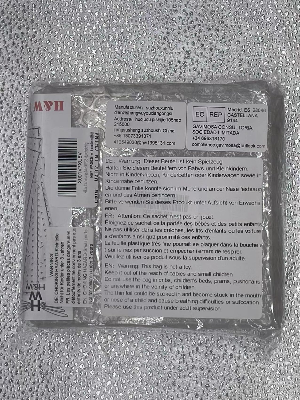 H&W 4PCS 5mm Fuse Beads Boards, Large Clear Pegboards Kits, with Gift 4 Lroning Paper (WA3-Z1)