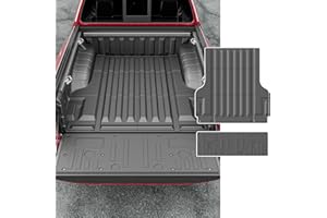 powoq Truck Mat Compatible with 2022 2023 2024 2025 2026 Nissan Frontier Truck Bed Mat Tailgate Liner Replacement for 2022-2026 Nissan Frontier Accessories