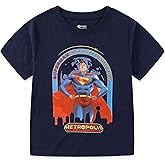 WARNER BROS Superman Boys Short Sleeve T-Shirt for Big Kids