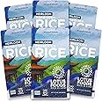 Lotus Foods Heirloom Forbidden Rice - Black Rice, Purple Rice, Black Rice Bulk, Gluten Free Heirloom Rice, Whole Grain, Non GMO, Vegan - 15 Oz Bag (Pack of 6)