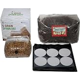 Complete Refill Kit for Medium 48Q Monotub - Includes Grain Spawn &amp; Bulk Substrate