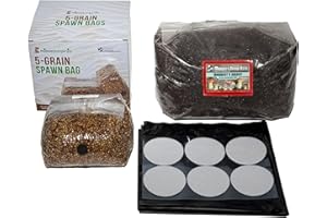 MYCO LABS Complete Refill Kit for Medium 48Q Monotub - Includes Grain Spawn & Bulk Substrate