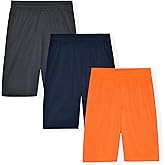 Champion C9 Boys Shorts for Kids Mesh and Heather Multipack