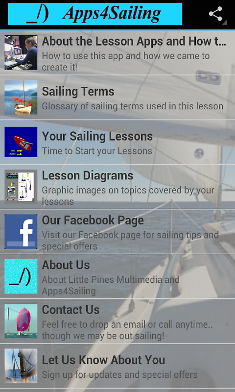Apps 4 Sailing Sail Lessons Vol I - Thumbnail 2