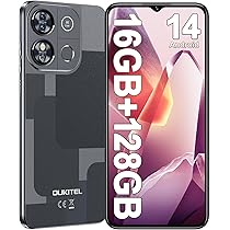 OUKITEL C57 Pro 128GB/16GB ゴールド SIMフリー OUKITEL C57 Pro Smartphone No Contract 16GB + 128GB/1TB No