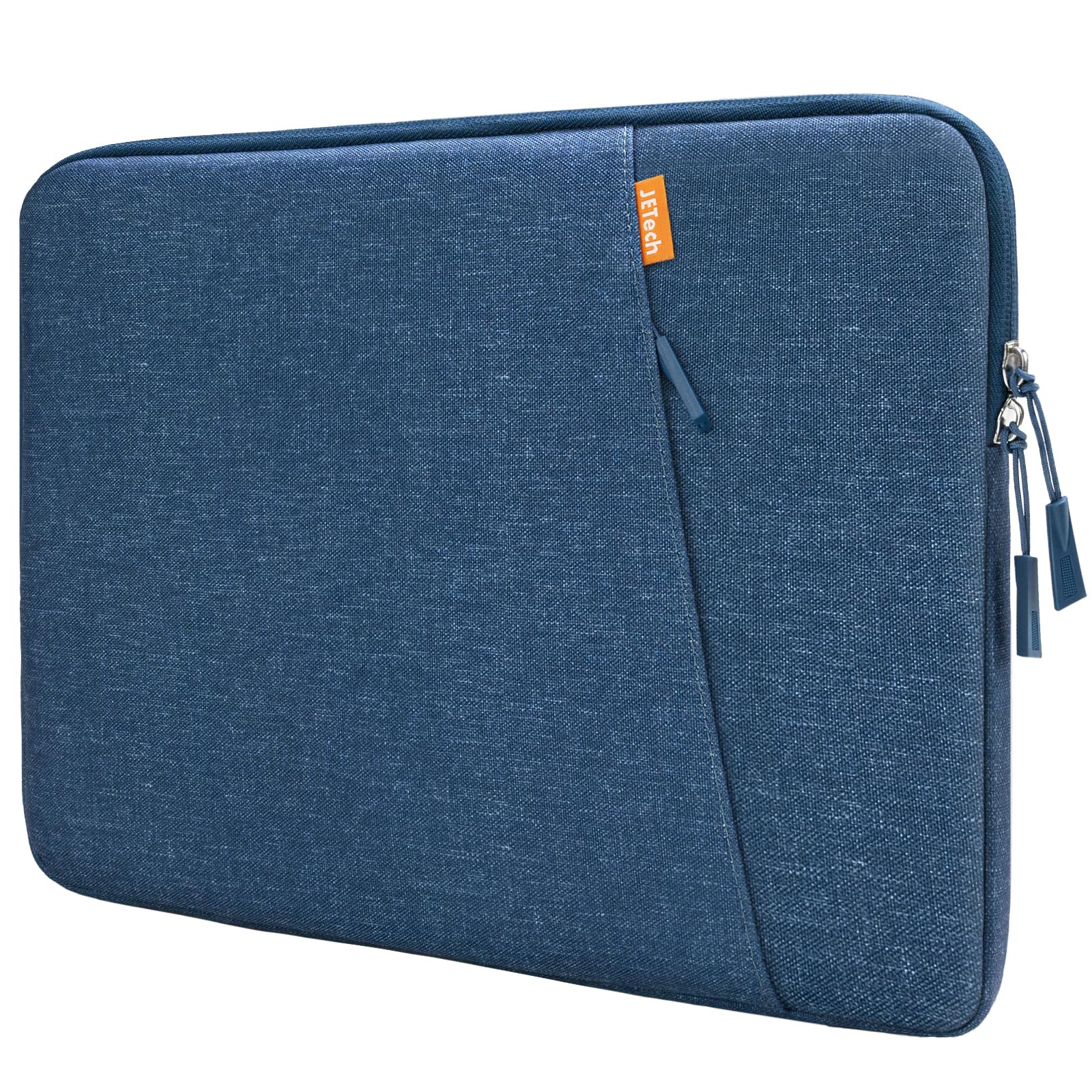 JETech Laptop Sleeve for MacBook Neo (A18 Pro), 14-InchMacBook Air/Pro, MacBook Pro M1-M5 2021-2026, Waterproof Bag Case with Pocket, Compatible with 14 Inch Notebook (Navy)
