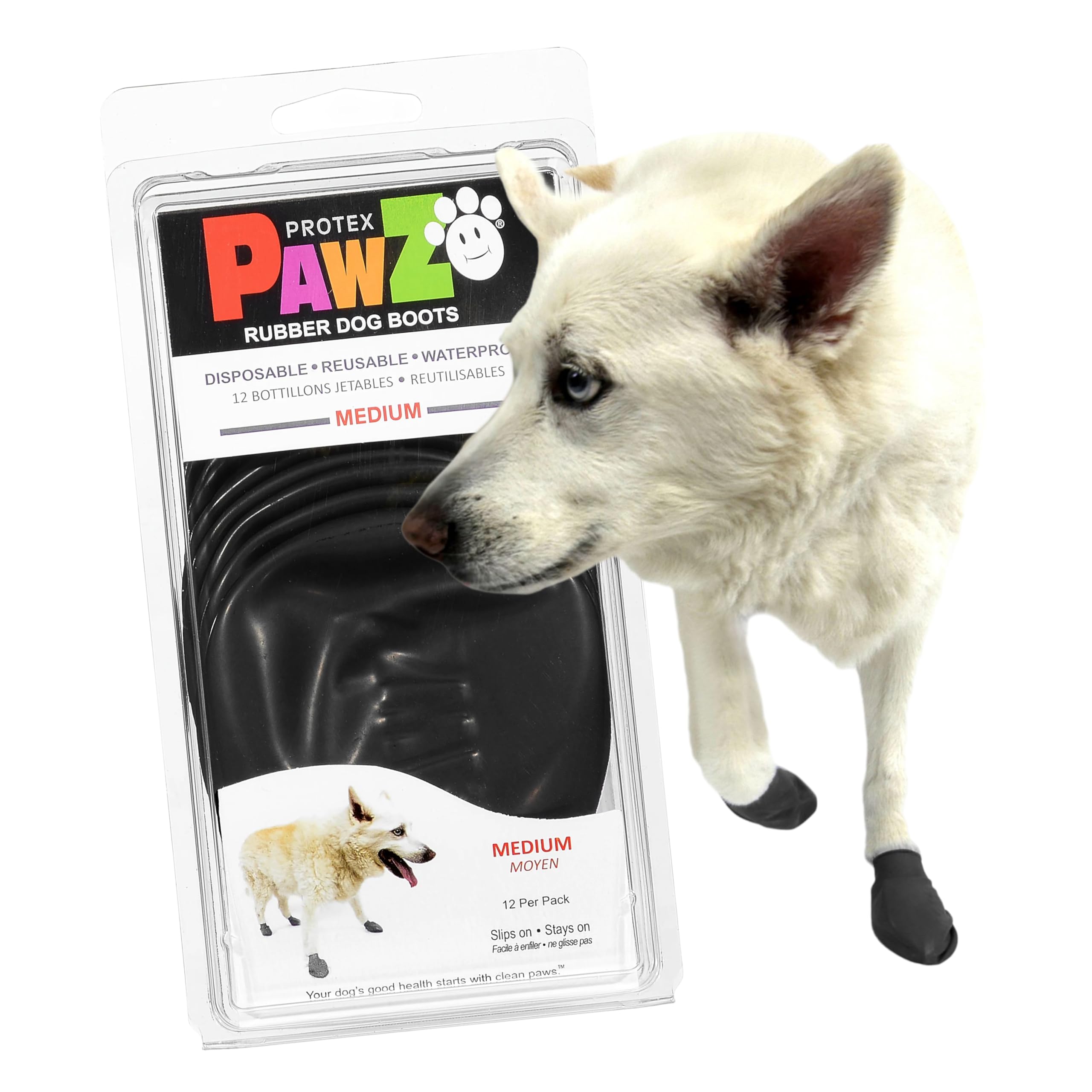 Pawz Dog - Black Dog Boots