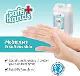 Safe Hands Hand Sanitiser Gel Alcohol Free 5 Litre Pack with 2 Pumps Star Brite view 5