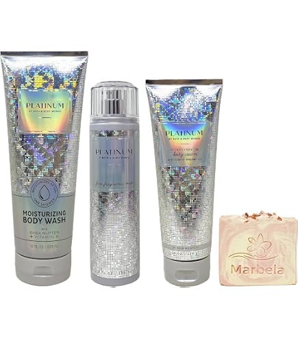 Amazon.com : PLATINUM - Bath/Body Works - 3 Piece Bundle - Spray