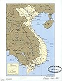 Map Poster - Vietnam. - 24"x19"