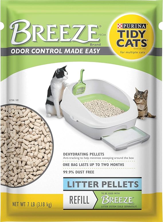 tidy cats breeze pellets 7lb