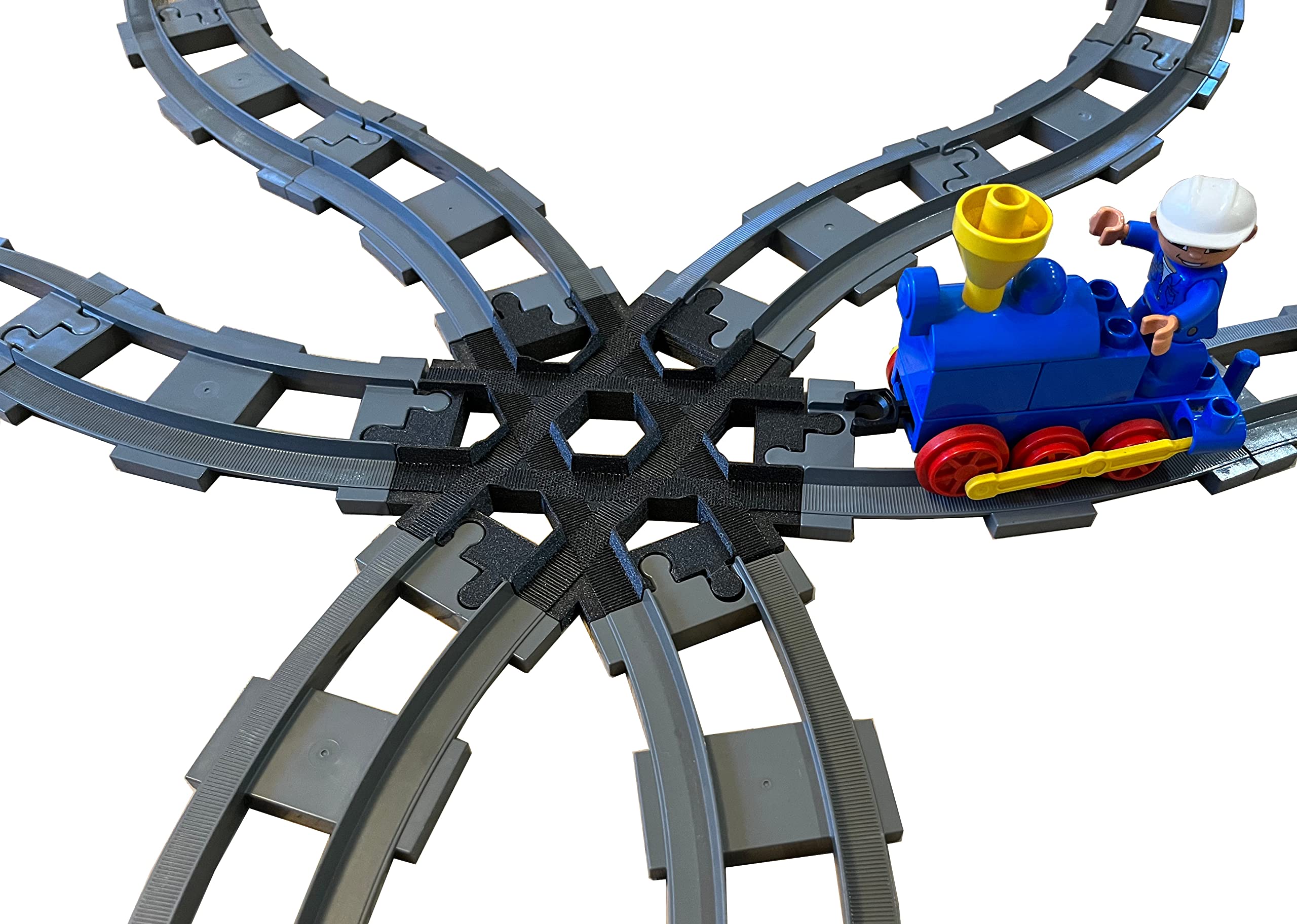 TracksCreations Crossing for Train, Duplo Compatible