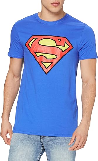 DC Comics Superman Logo Camiseta para Hombre