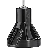 Lumberjack Tools Tenon Cutter for Log Furniture, 2" Diameter, Commercial Series Powder Coated Die Cast Aluminum Body, 1/2" Shank, Dual Blades Create 60 Degree Tapered Shoulder Profile, DIY Made USA