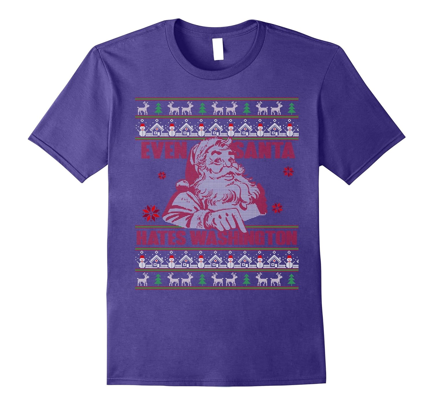 Funny Shirt For Santa Lovers. Christmas Gifts For Washington-ANZ