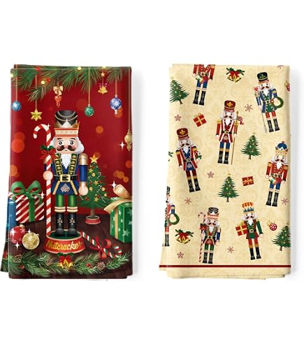 Ulster Weavers Paño De Cocina Navideño De Algodón, Duradero Y Lavable A 