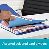 Elba A4+ Yellow 10 Part File Dividers 5 Pack for Binders Punched Pockets view 4